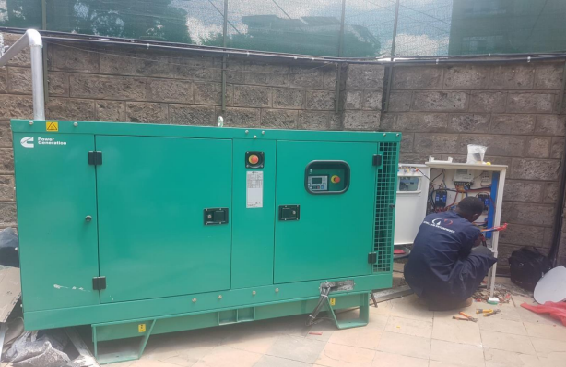 Generator installation site